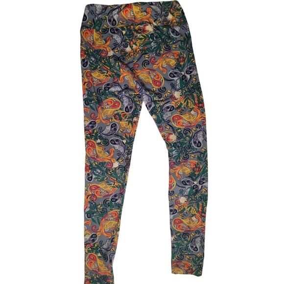 Lularoe Women Active Wear Pants Multicolor Stretchy Sz S - Picture 4 of 6